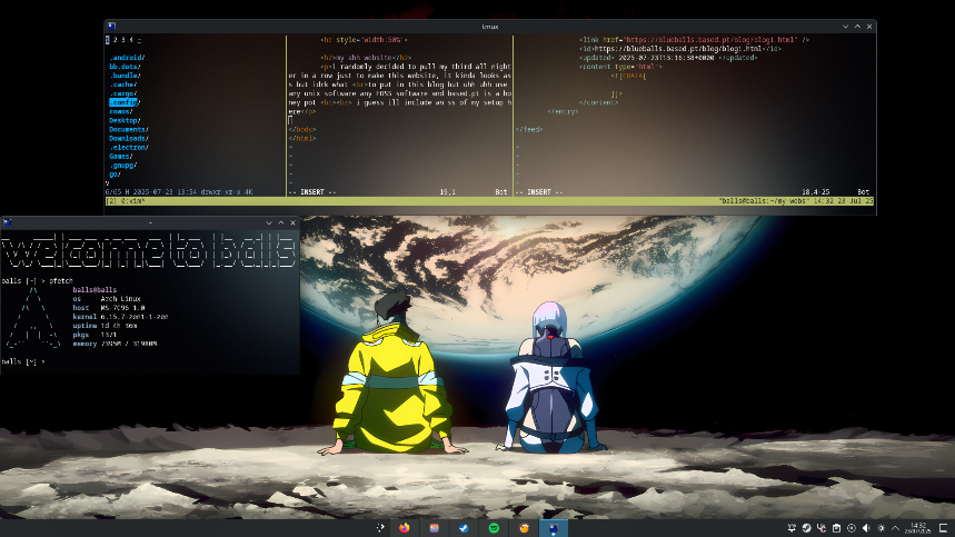 100% custom dwm setup 0 bloat
